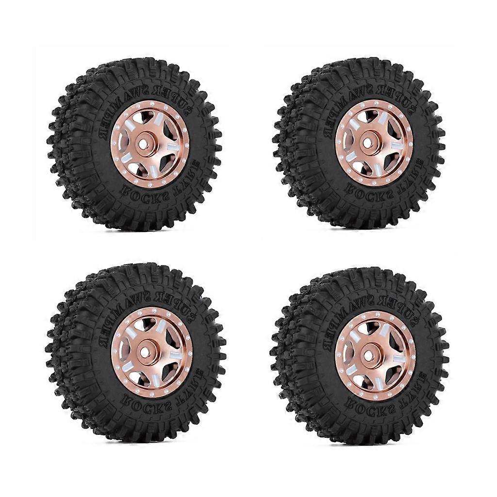 Practical Rubber Crawler Tires Rubber Wheel Suitable for 1/24 Rc Diy Changed
