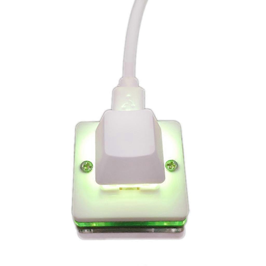 Clavier USB avec copier-coller programmable Interrupteur rouge/vert/thé/blanc programmable