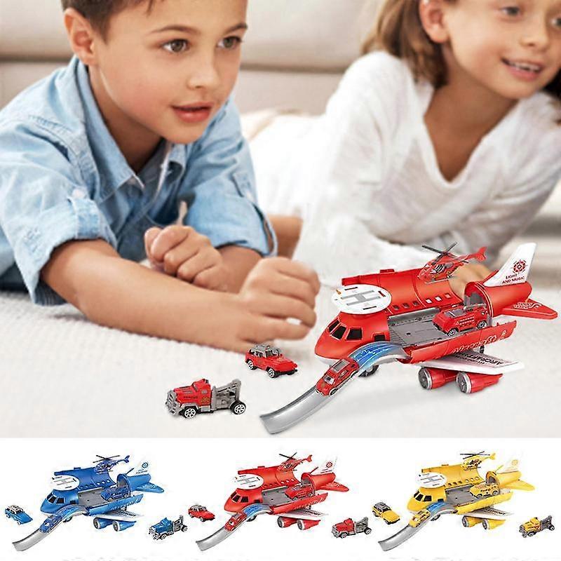 Megaplan leksak, kiddycorner megaplan, transport flygplan bil leksak set, 100% ny