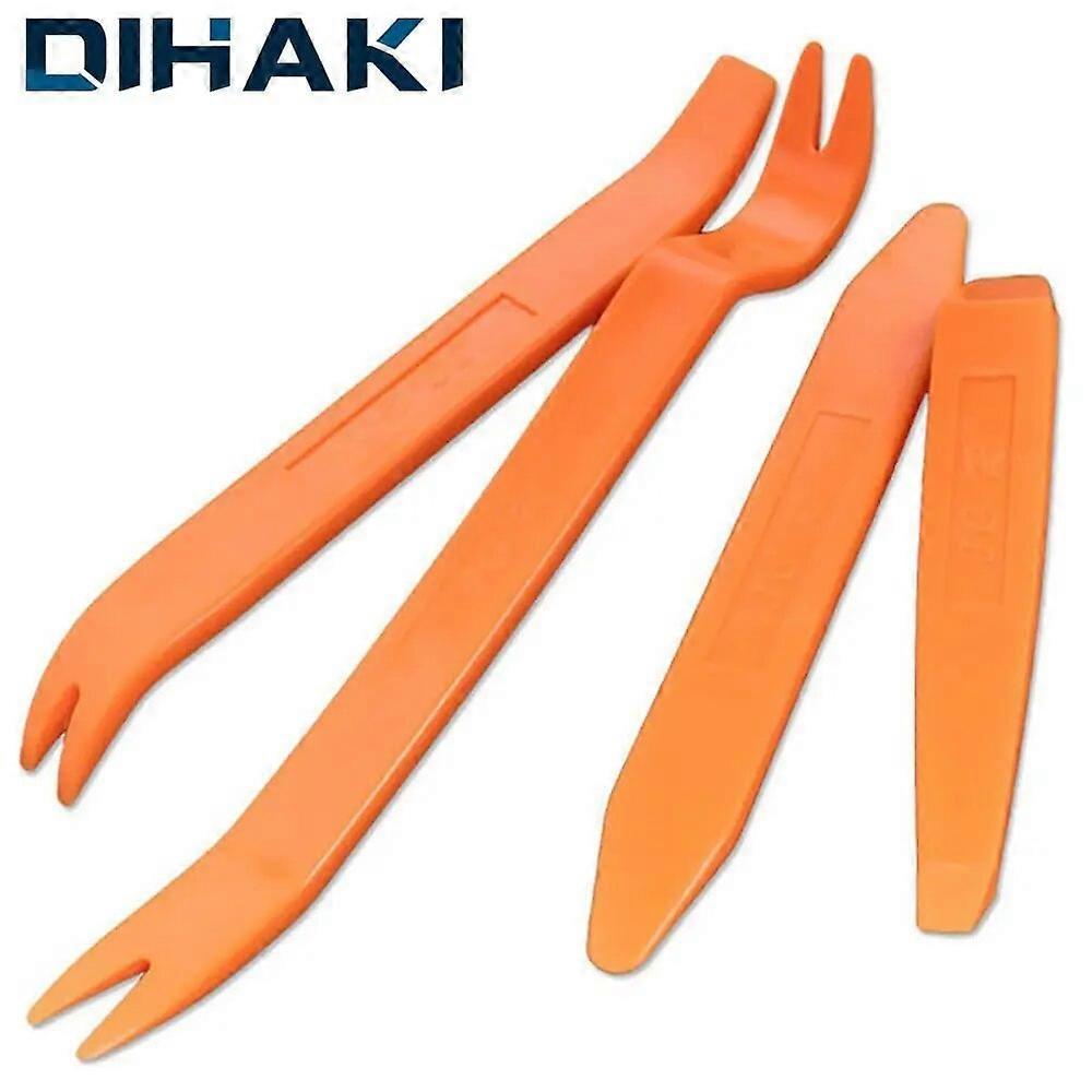 4 Pcs Auto Trim Removal Installer Pry Tool Car Disassembly Interior Kit Audio Removal Trim Panel Dashboard Car DVD Player