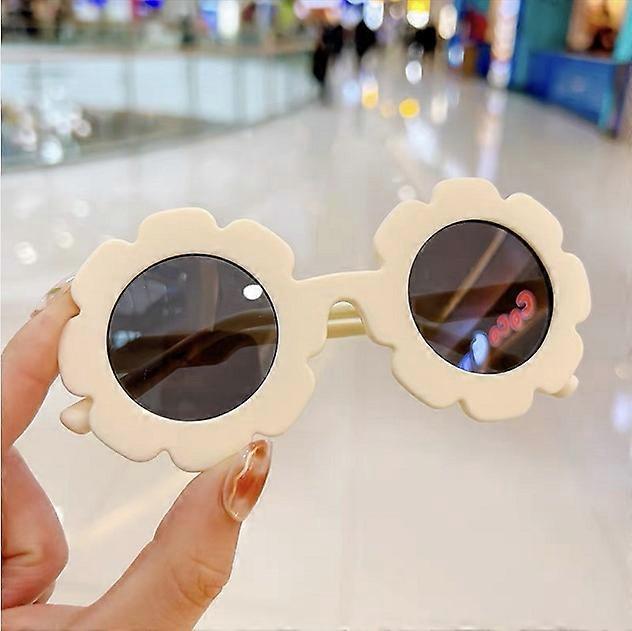 Söpö sarjakuva Karhu Kissa Sateenkaari aurinkolasit Lapset Auringonkukka Pyöreät aurinkolasit Pojat Tytöt UV-suoja Classic KidSummer silmälasit