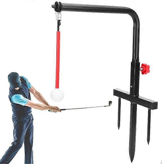 Golf Swing Training Tool Portable Professional Golf Hitting Trainer Set