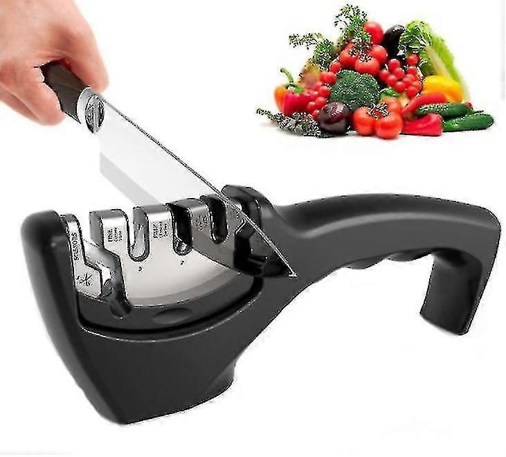 Knife Sharpener Manual, Knife Sharpener Professional Compatible Coarse And Fine Gift
