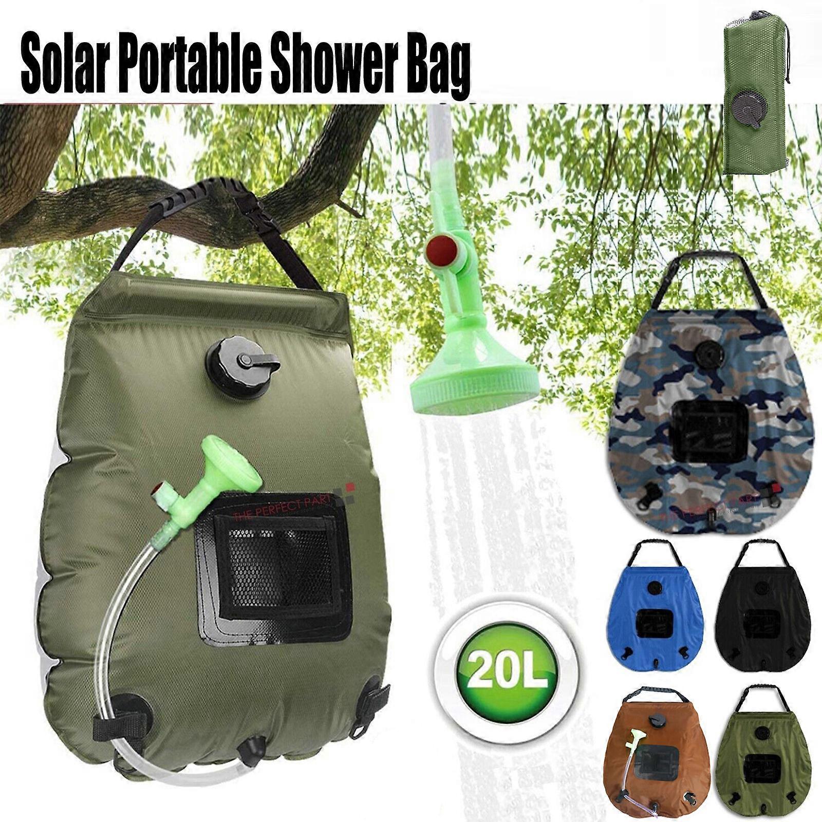 Buy Tadooe Portable Shower, 5 Gallons/20L Caping Shower Bag,Solar