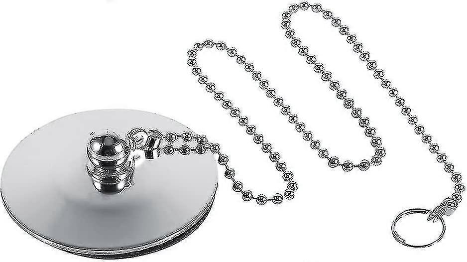 Stainless Steel Panel Thickened Kitchen Sink Solid Metal Plug Waste Drain Cover