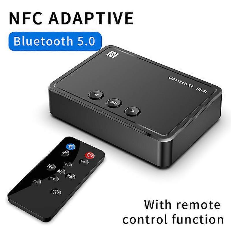 NFC Bluetooth Receiver App Control with Tuning Headset Wireless Bluetooth 3.5m Car Audio Bluetooth Adapter
