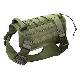 Tactical Dog Harness No Pull, Reflective Military Dog Harness With Handle