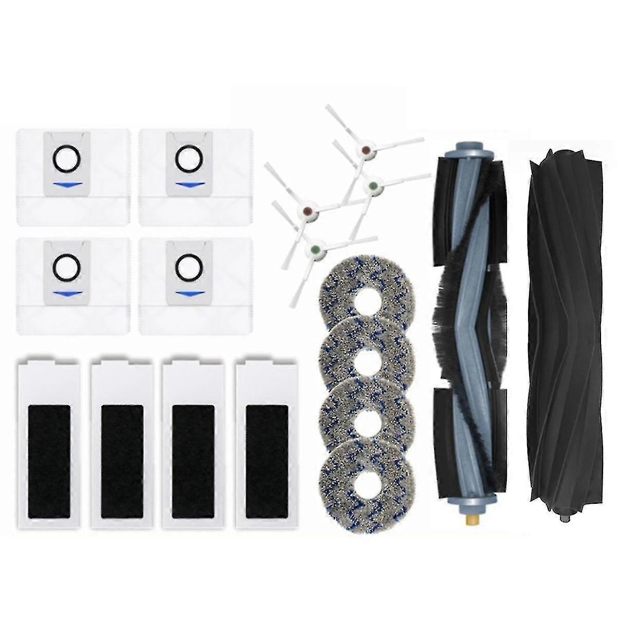 Accessories Kit For Deebot T20 Omni/t20 Pro/t20 Max Robot Vacuum Main Side Brush Mop Cloth Hepa Filter Dust Bag Boris