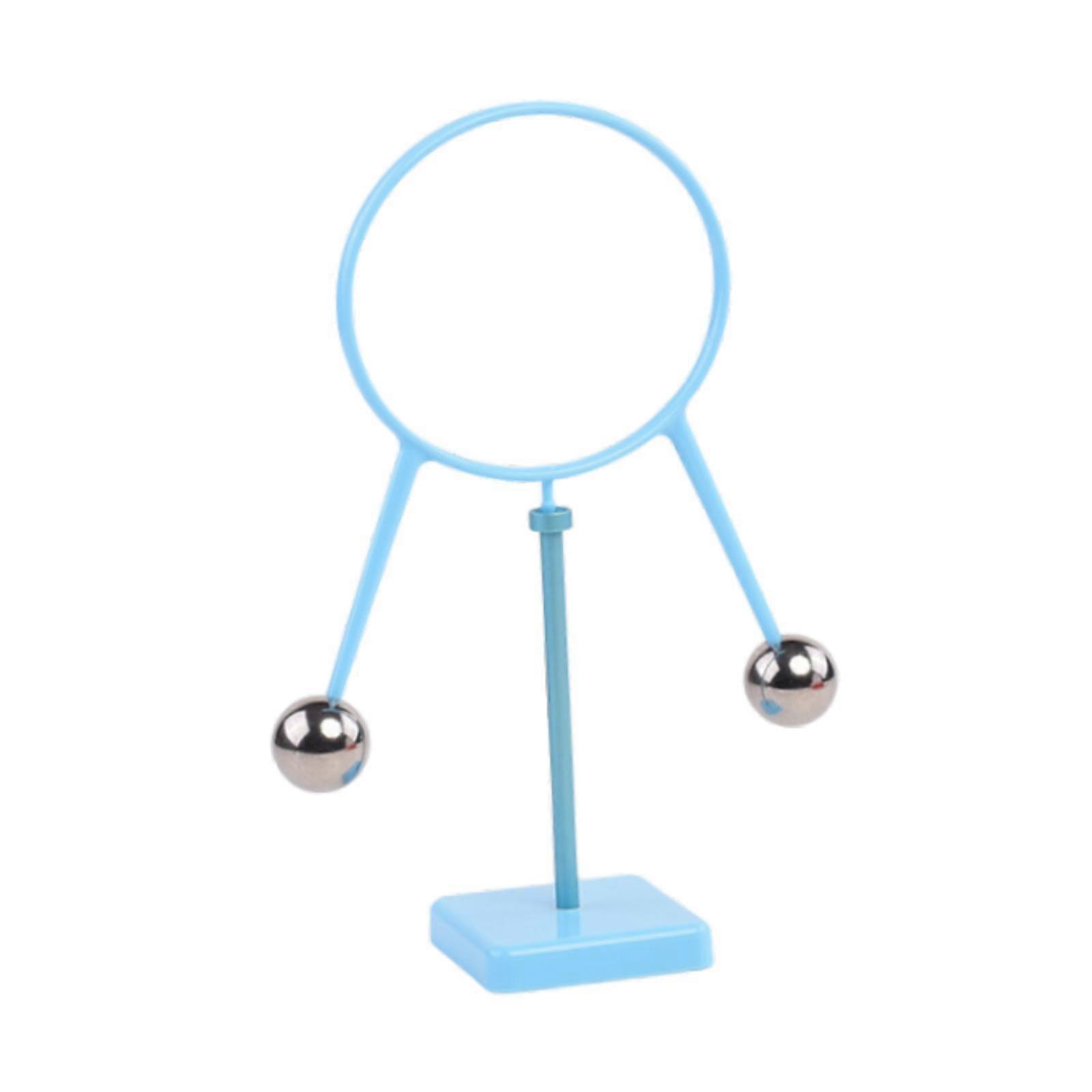 Smart Cube Toy Stand Balance Toy Cube Holder for Playroom Desktop Home blue