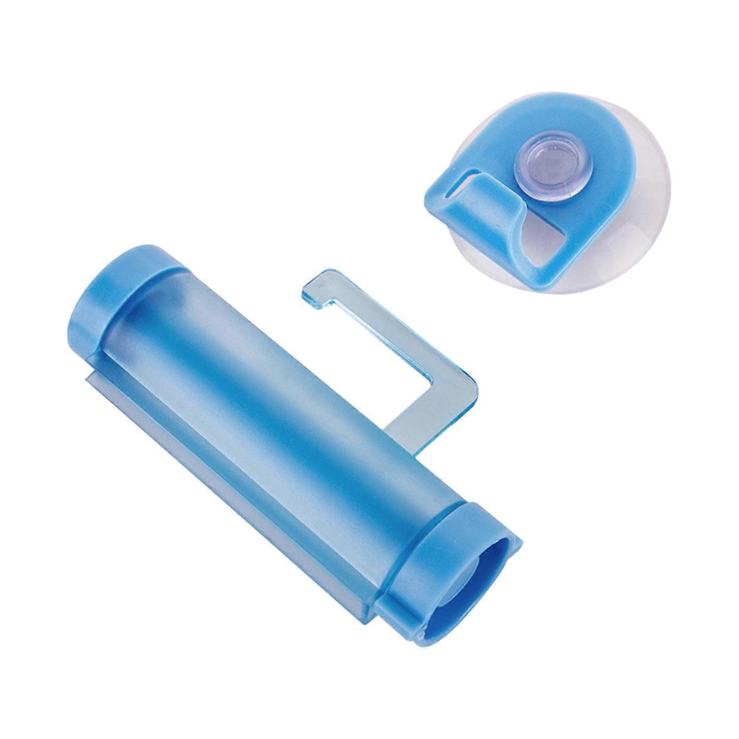 Toothpaste Squeezer with Suction Cup Design Hanging Rolling Tube Toothpaste Dispenser for Home