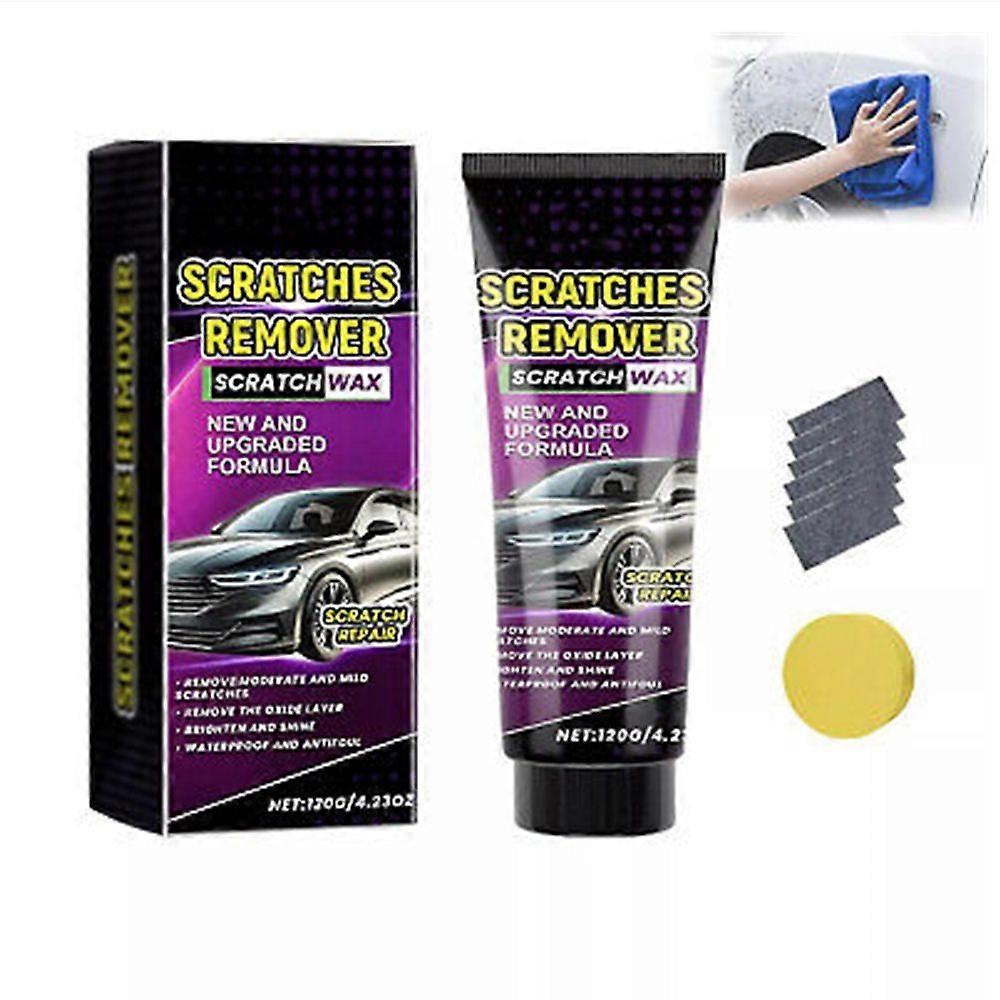 Nano Sparkle Cloth Car Scratch Remover Set,2025 New Car Scratch Remover
