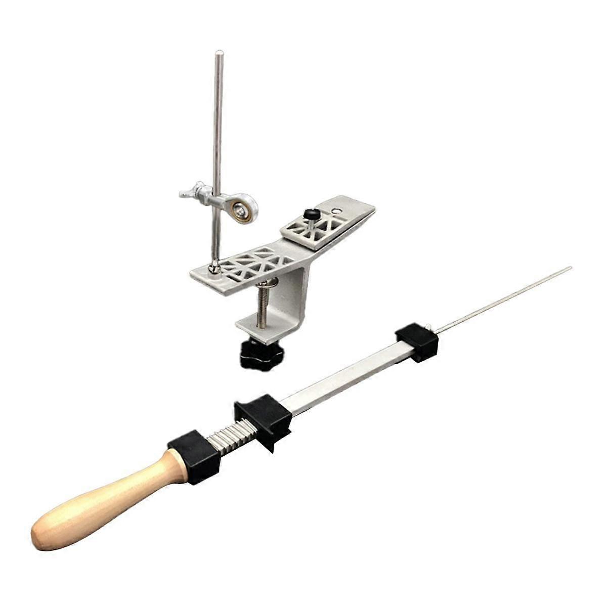 Knife Sharpener Professional Fixed Angle Sharpening Frame Whetstone High Precision Grinder Sharpeni