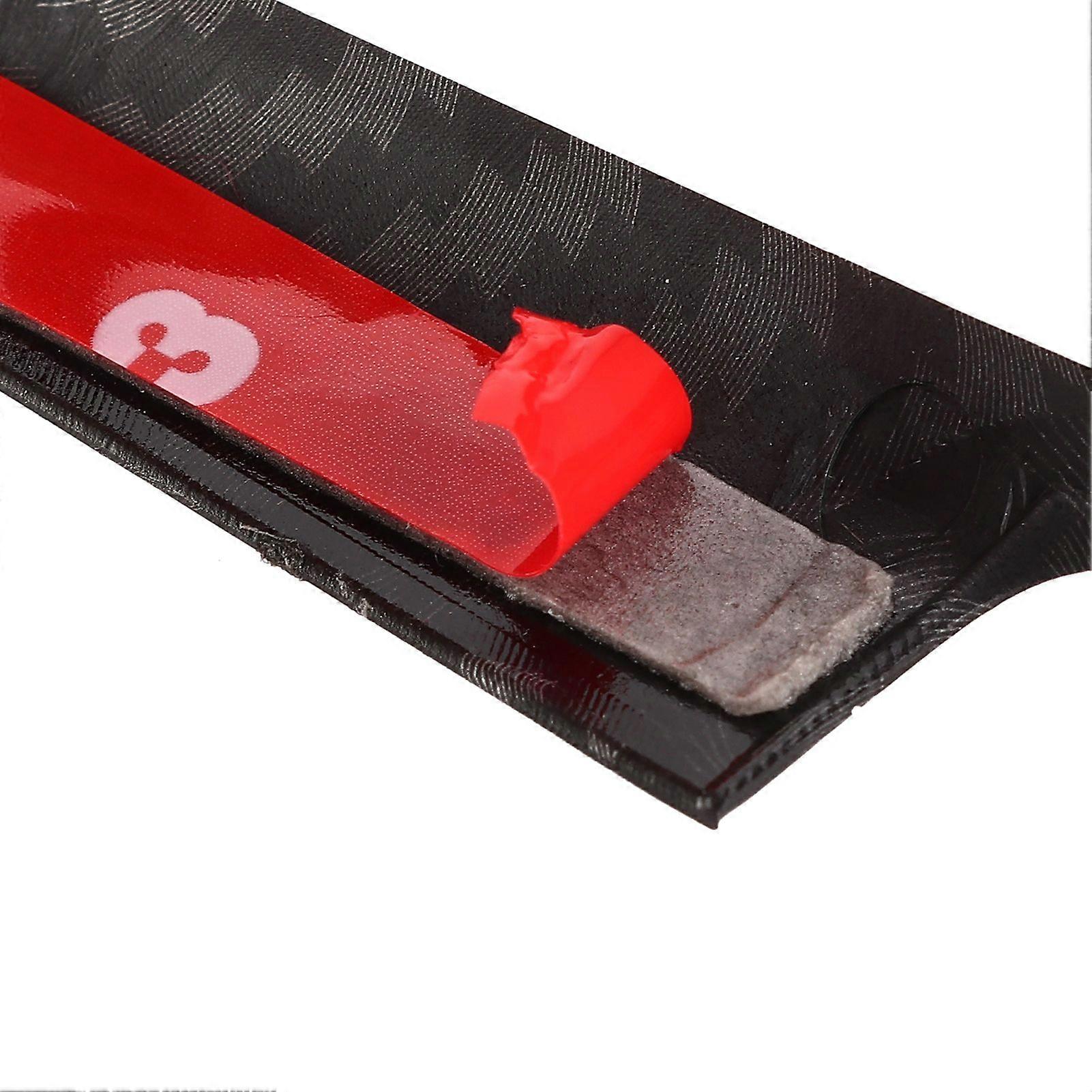 Steering Wheel Panel Strip Trim Carbon Fiber Style Button Frame Cover Fit for 5 Series F10 F18 20132017(RightAngle Corner )