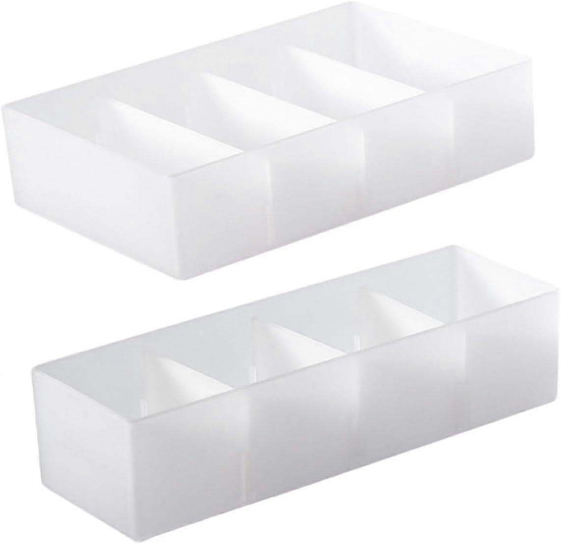 Adjustable Drawer Organizer with Partitions (Small + Large)