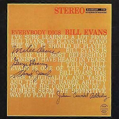 ビル・エヴァンス・トリオ Everybody Digs ビル・エヴァンス CD (1998年)