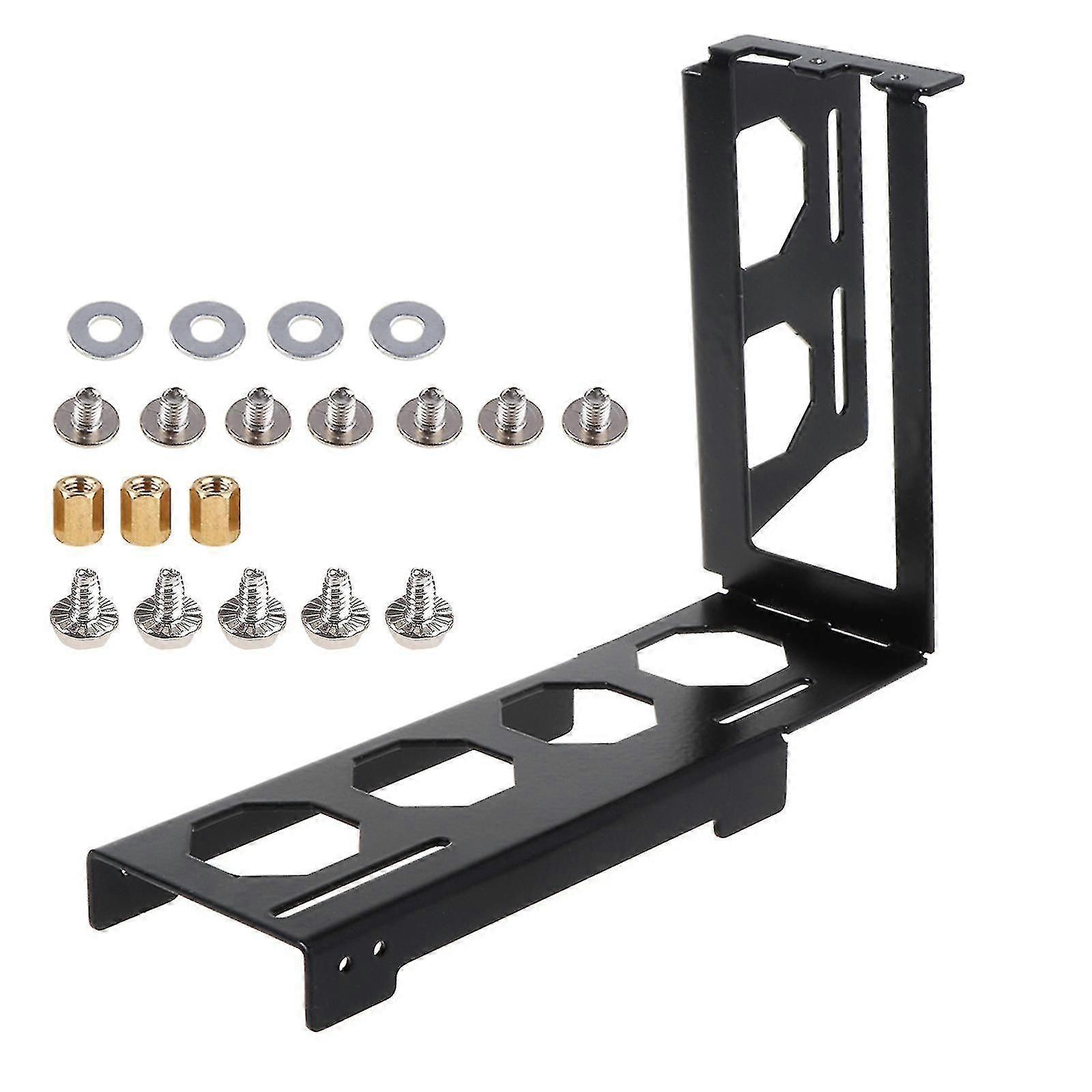 Aluminum Graphics Card Side Converted Support Computer Cooling Radiator Bracket - Bracket for Supporting and Cooling Graphics Cards