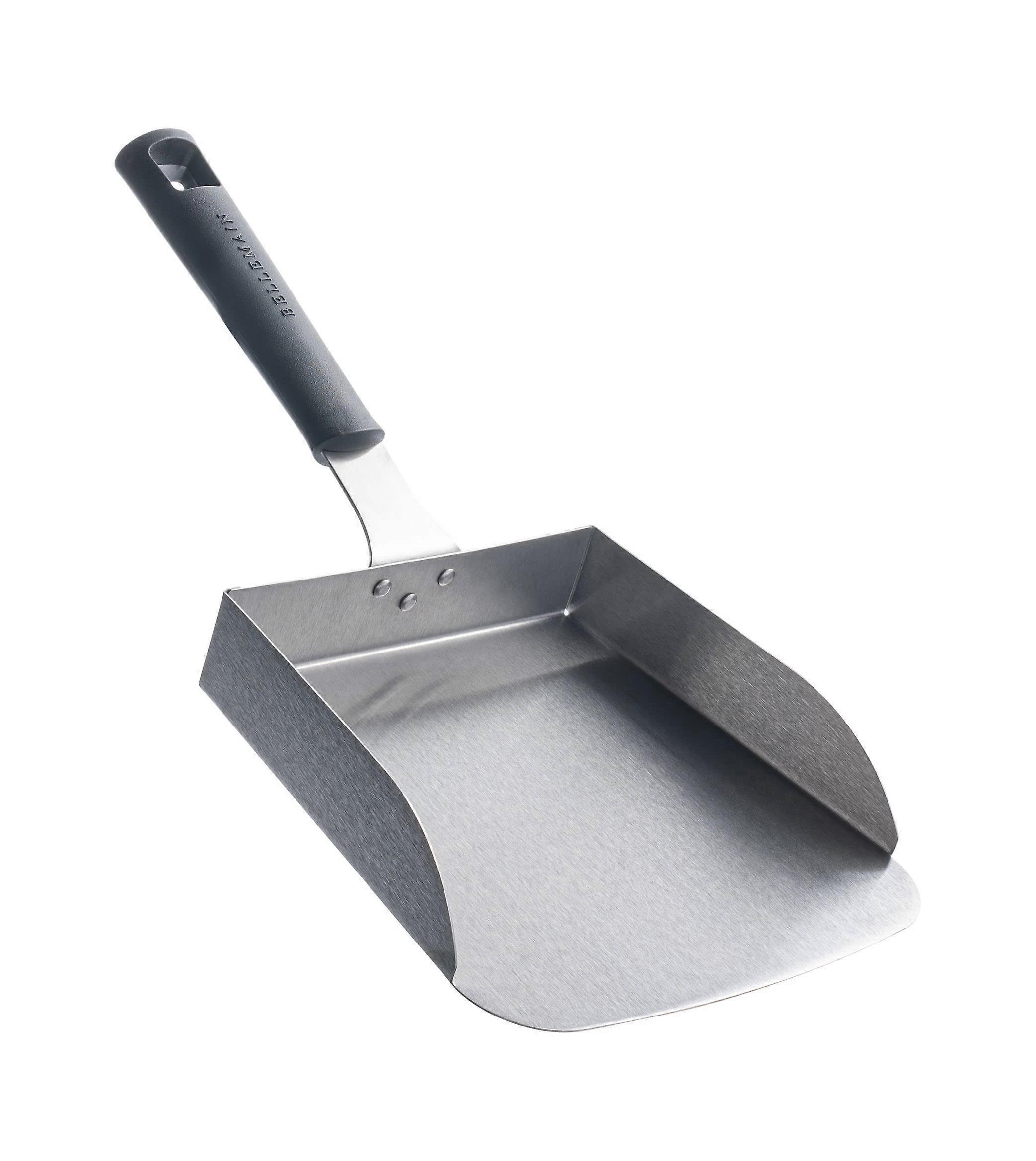 Stainless steel griddle spatula large food scoop and scraper tool for hibachi stir fry and flat top grill accessories