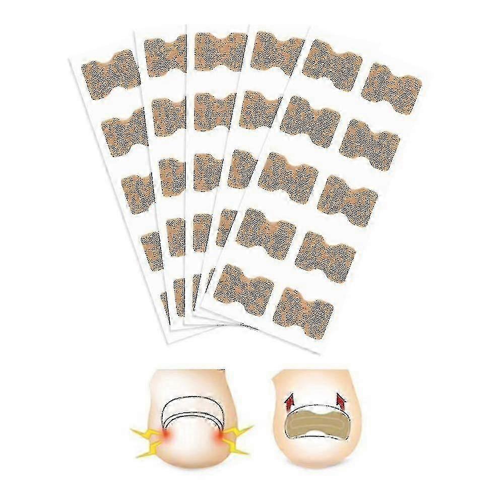 10/50 Pcs Toenail Correction Patch Glue Free Pedicure Tools Toenail Ingrown Patch Corrector