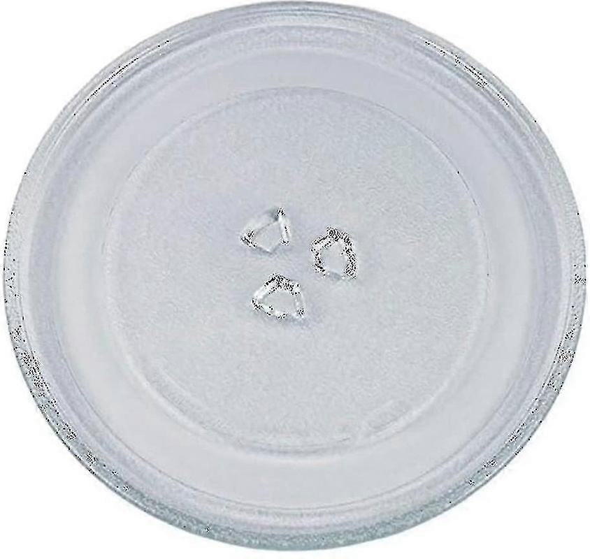 Plato giratorio universal de vidrio para microondas con 3 accesorios, 24,5 cm
