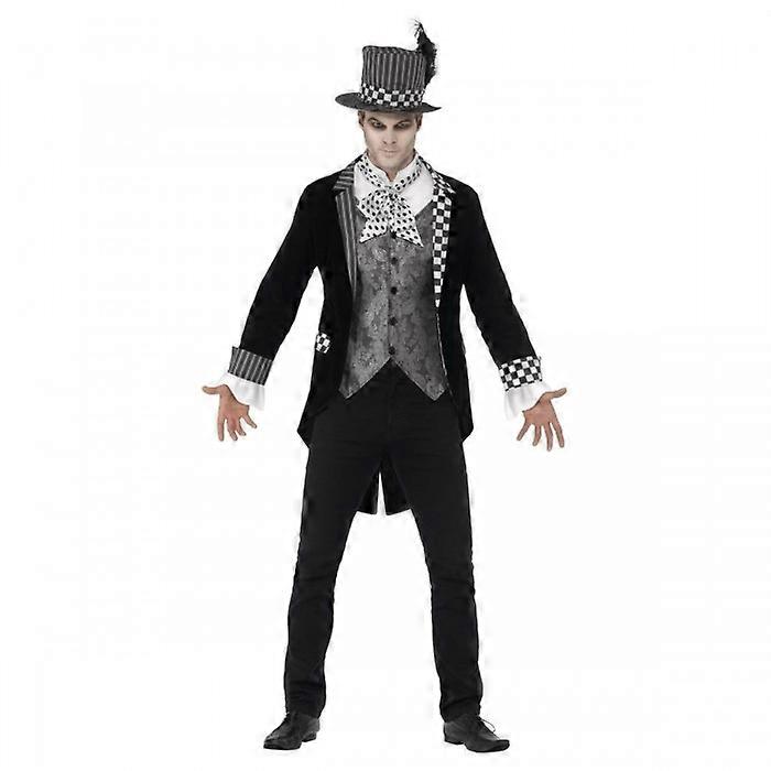 Smiffys Unisex Adult Deluxe Dark Hatter Costume Set