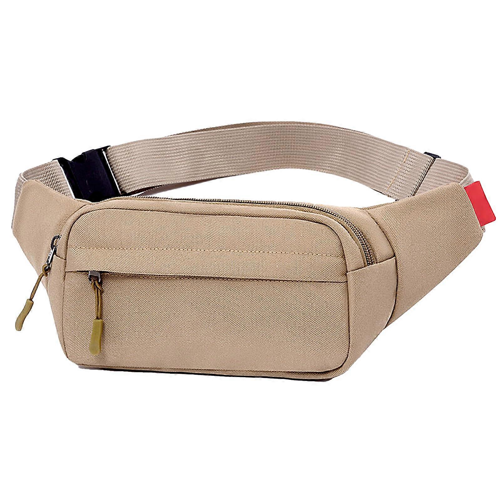 Large Fanny Pack for Traveling and Dog Walking Hands-Free Convenience