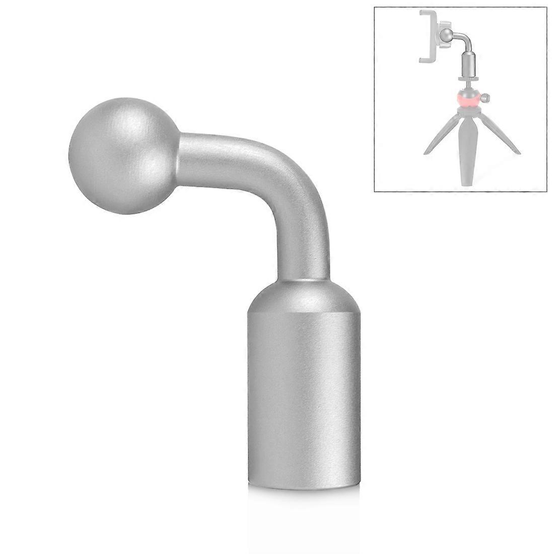 PULUZ Adapter podstawy wspornika głowicy kulowej ze stopu aluminium 17 mm (srebrny)