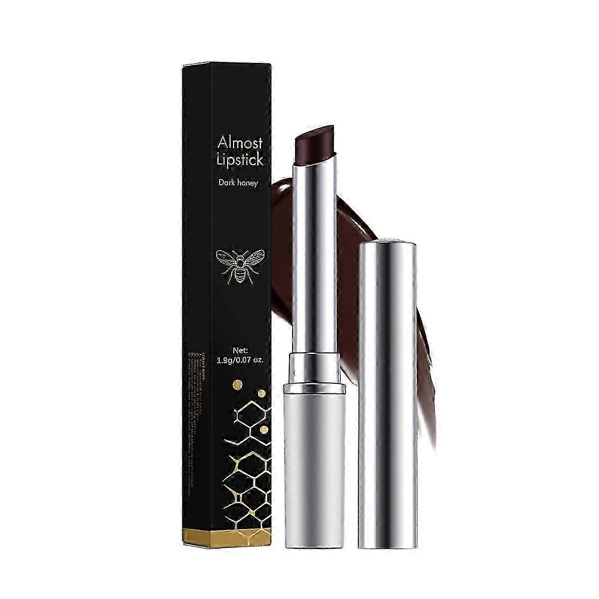 Lápiz labial con color Black Honey, Bálsamo labial con color de fórmula hidratante Sheer Formula, lápiz labial Black Honey, Almost Lipstick en Black Honey