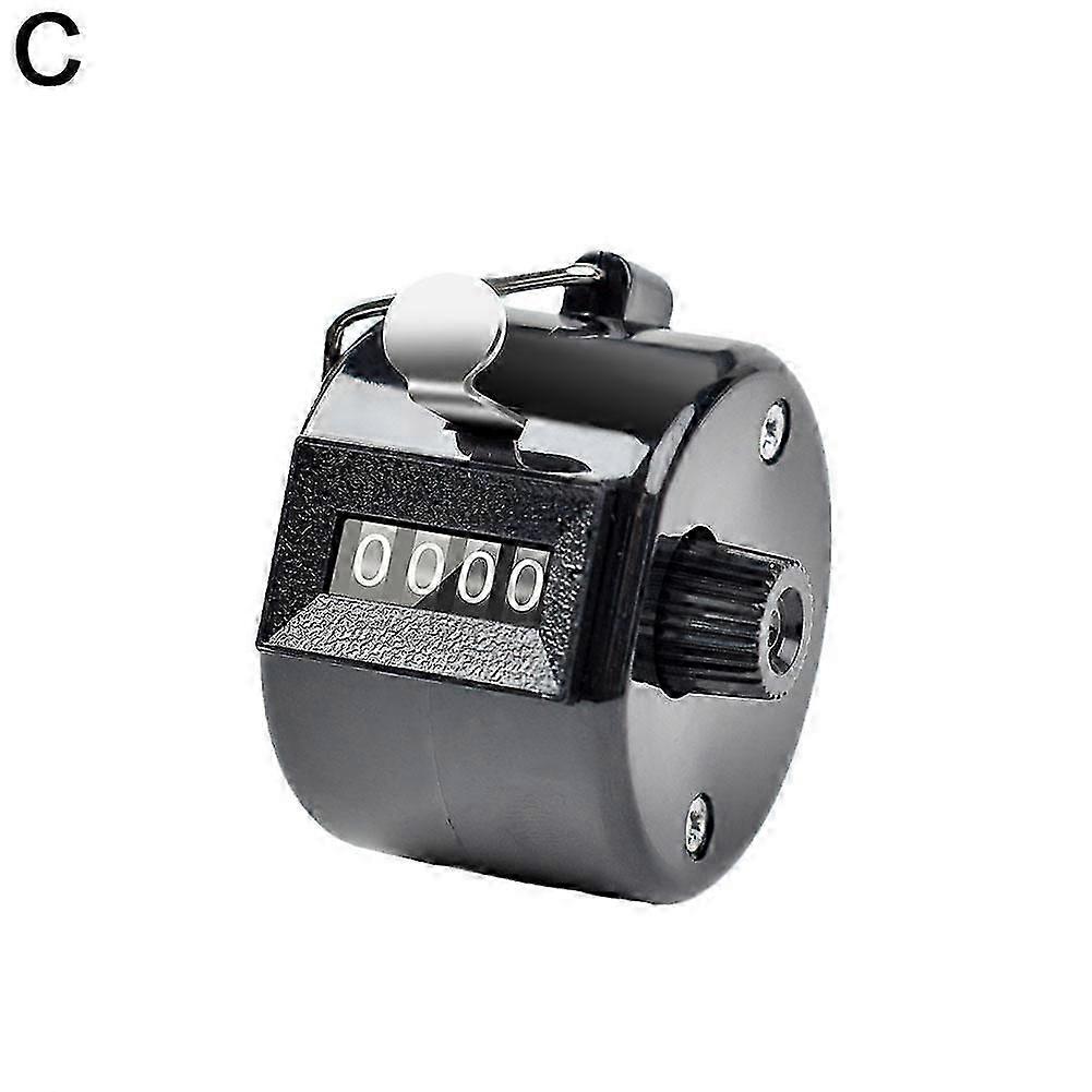 Mechanical Tally Counter Hand Held 4 Digit Palm Golf Finger Counting Clicker