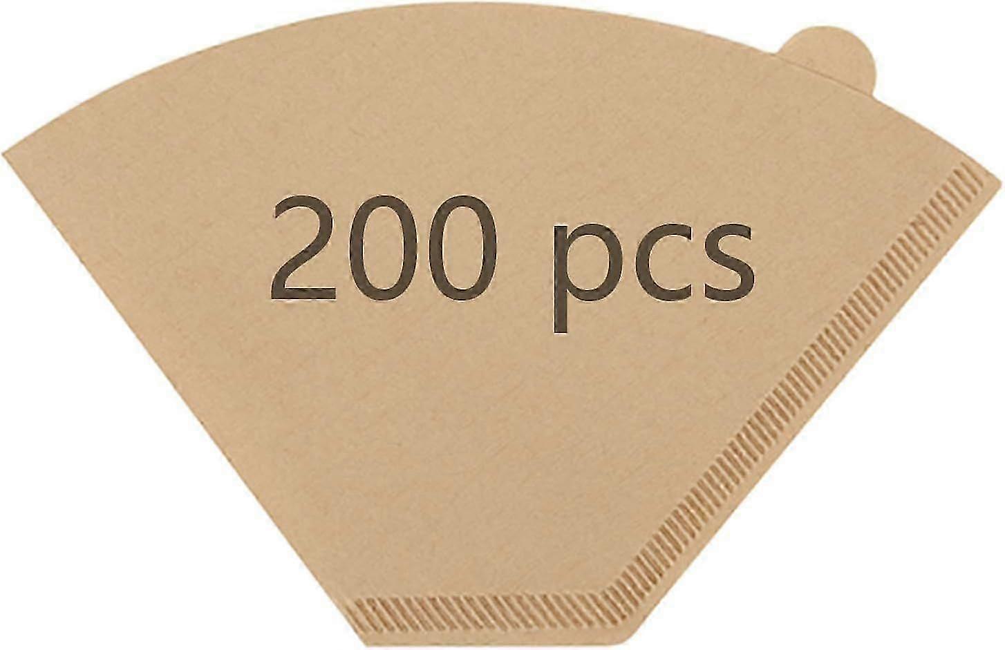 200pcs Disposable Coffee Paper Filters for  Coffee Maker