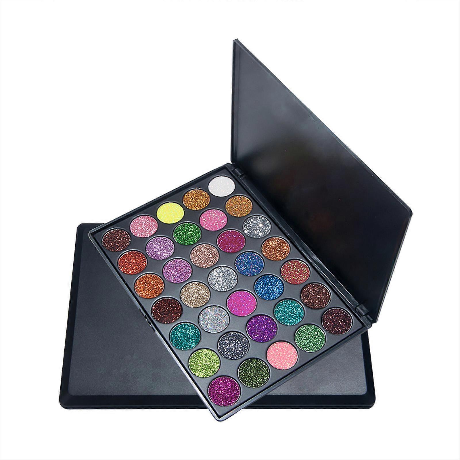 Eye Makeup 35 Colored Eye Shadow Matte Pearlescent Eyeshadow Flash Glitter