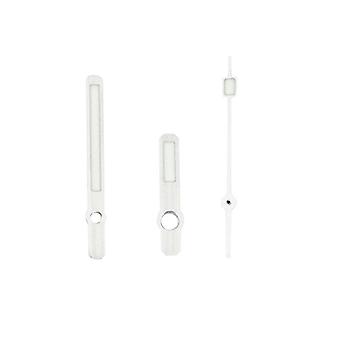 62MAS Solid Watch Hands Fit NH35 NH36 ETA2824 2836 ST2130 Movimiento Japón C3 Super Green Three-Dimen