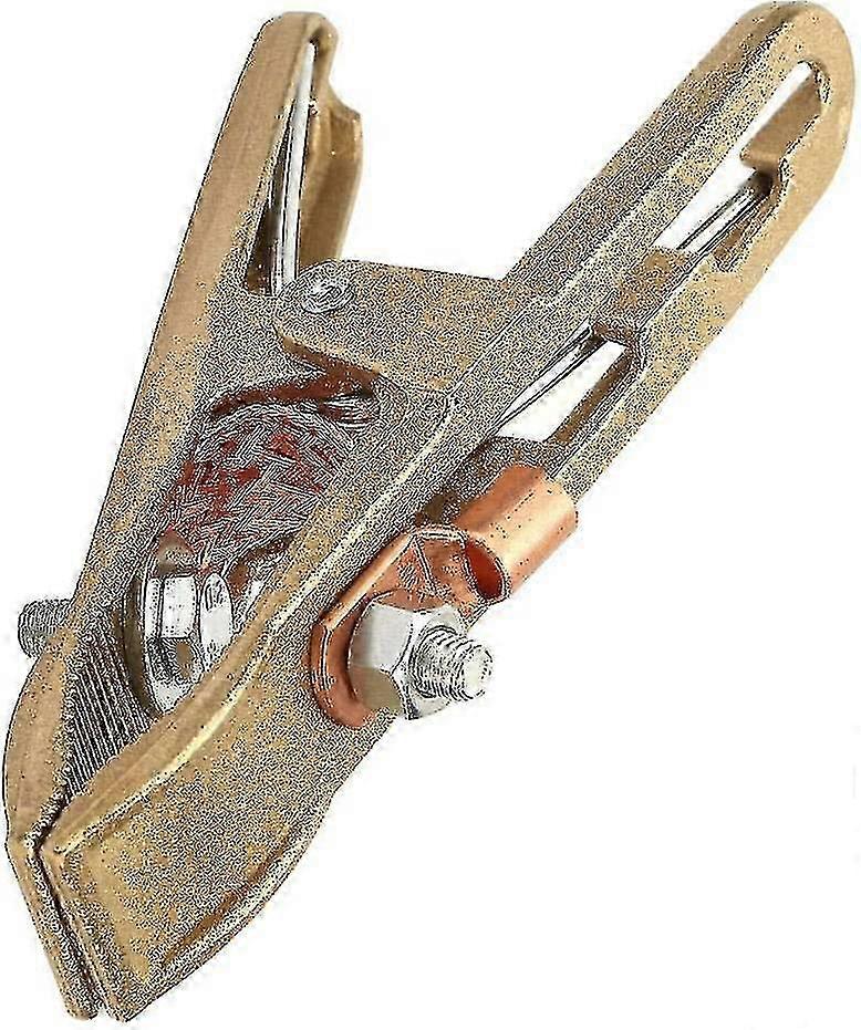 500A Solid Brass Ground Clamp for Welding Equipment, Durable(300A/500A)
