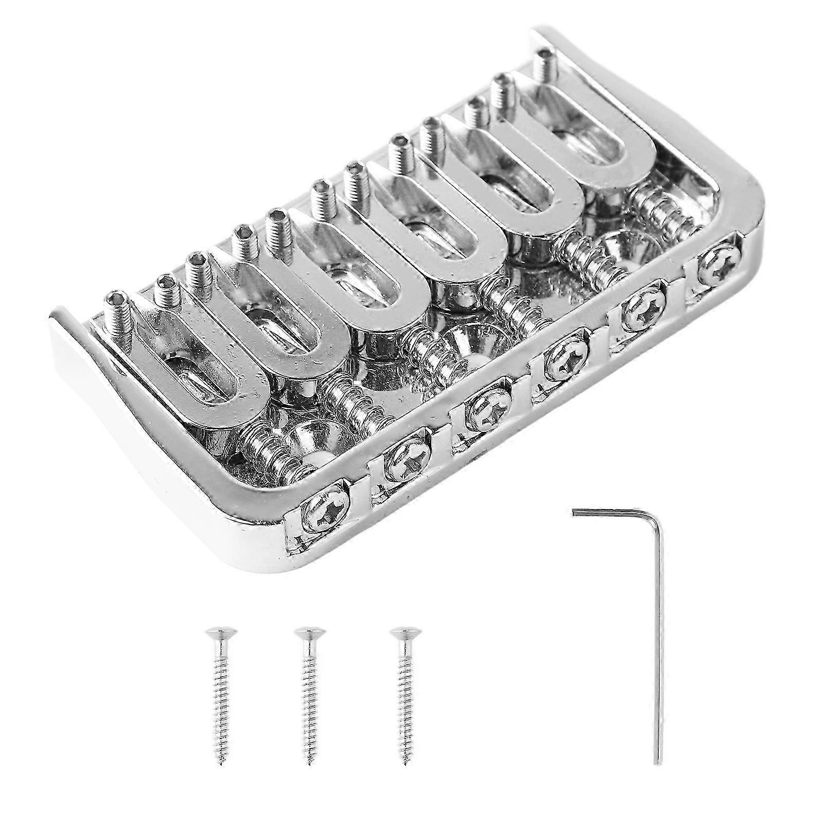 Fast gitarrstall Mässing Krom Gitarrstall Ersättningsverktyg Tillbehör för instrumentunderhåll