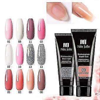 Gel Nail Extension Kit For Beginners - Poly Gel Nail Kit Nail Art Diy-_Special Gift