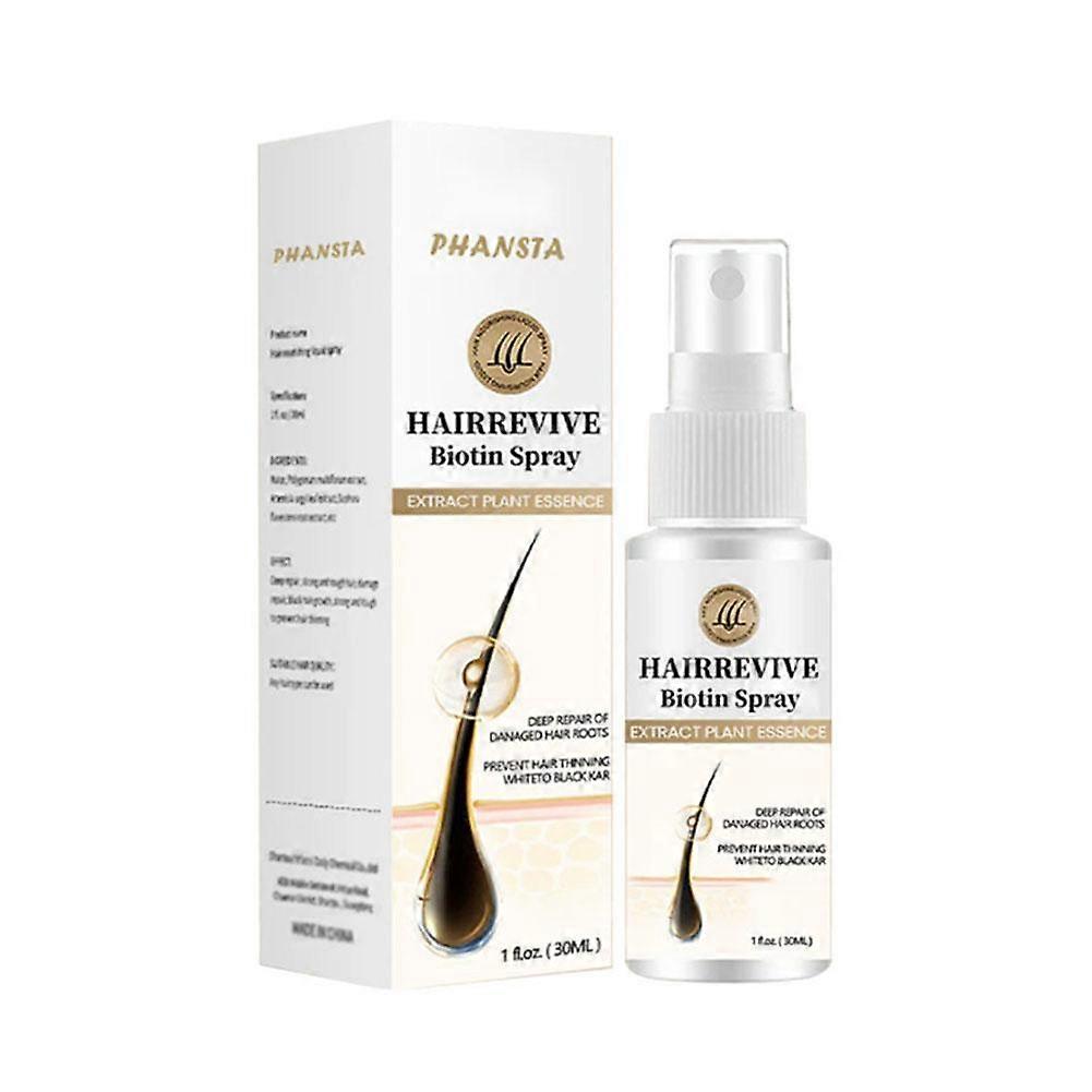 HAIRREVIVE Biotin Spray- 1OZ Hair Thickening Spray for Thin Hair Growth