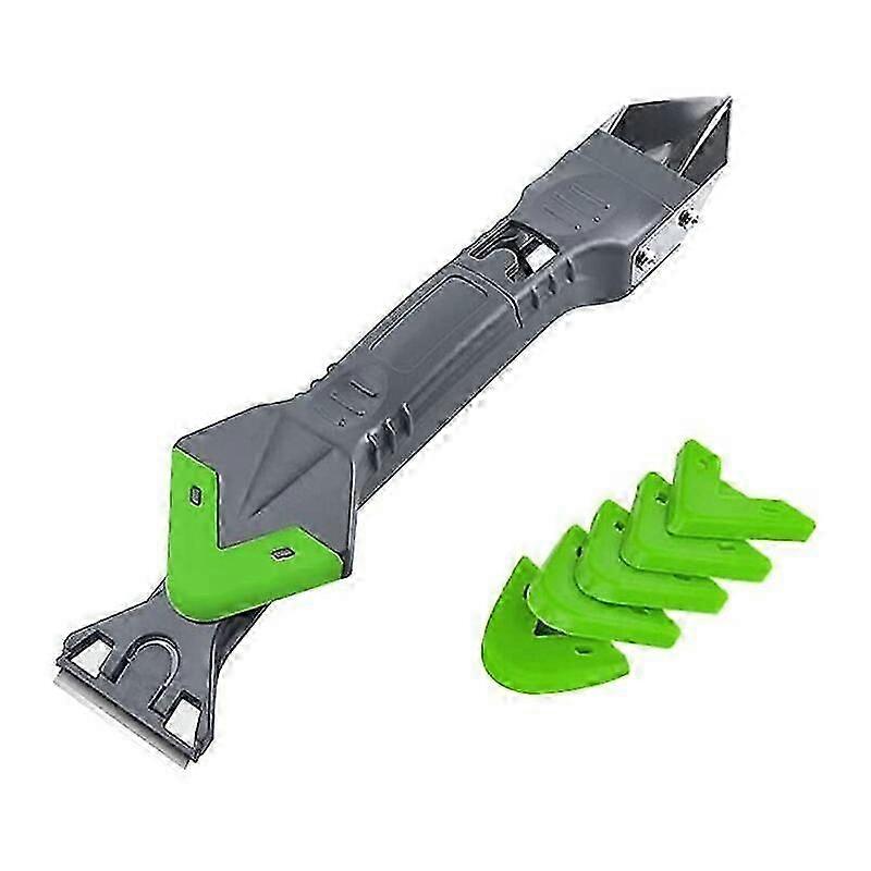 in 1 Silicone Removal Tool, Silicone Caulking Scraper, 5 in 1 Grout Scraper, for