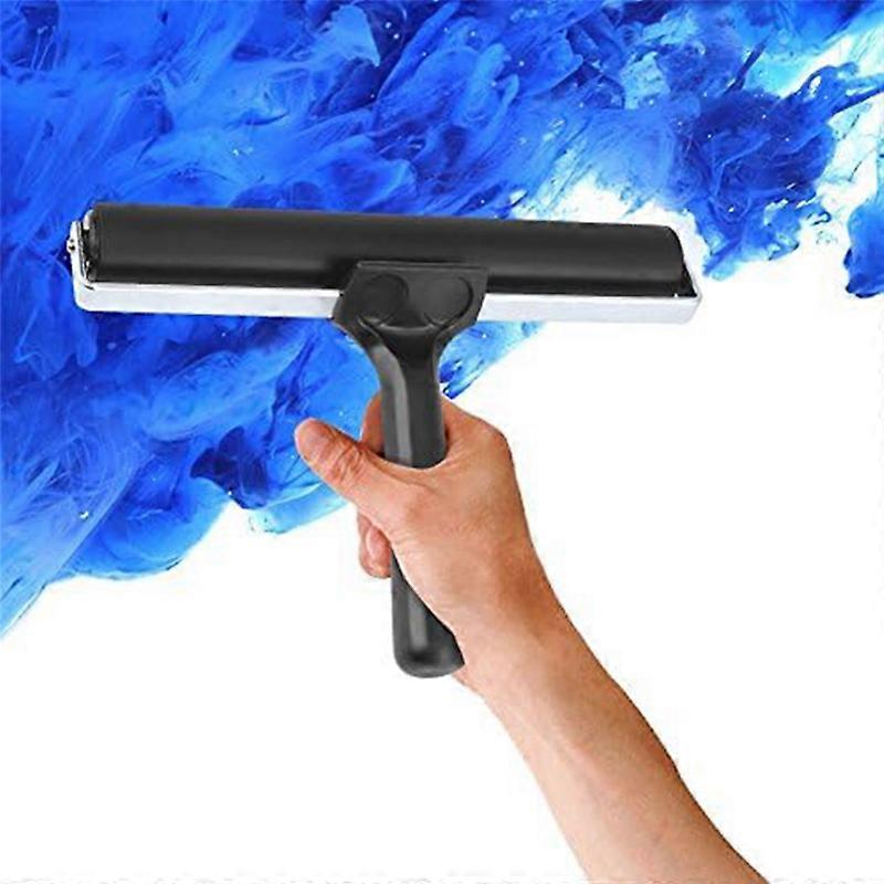 8-Inch Rubber Roller, Brayer Roller Brush for DIY Art Craft Painting