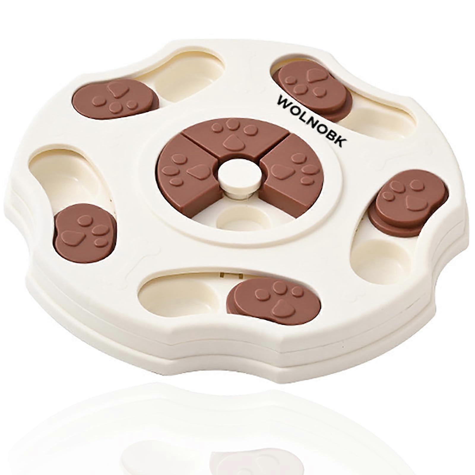 Interactive Dog Puzzle Toy - Large Size Chew Slow Feeder for Training and Mental Stimulation Activities