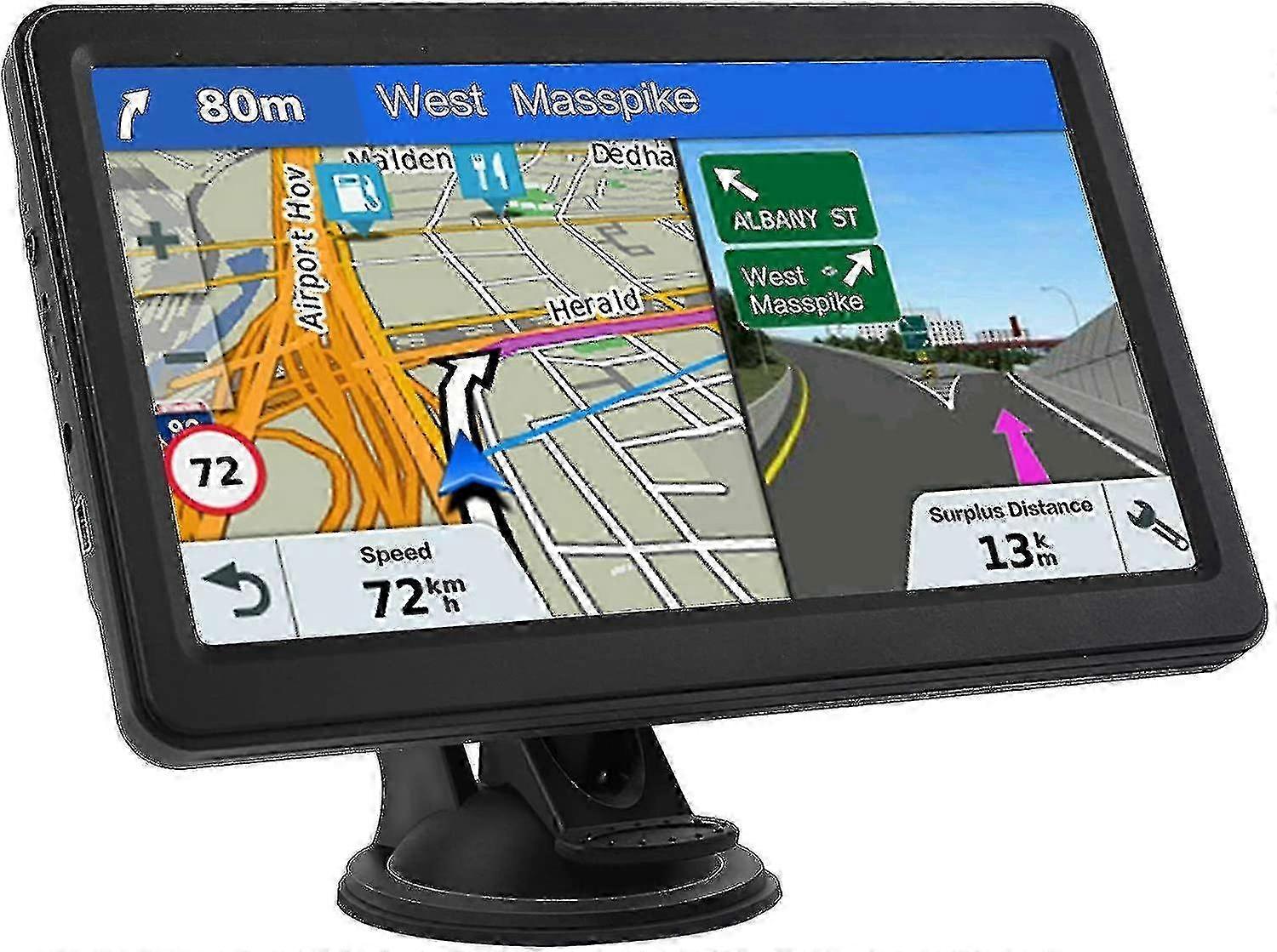 Gps Navigation For Car, Lifetime Maps Update Car Navigator, Gps Navigation System Voice Broadcast Navigation, Free North America Map Updata SZRH A-G