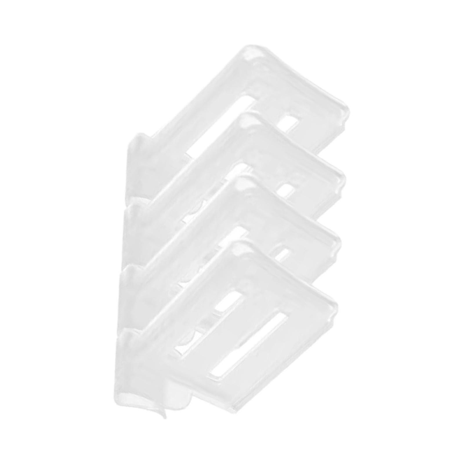 4 Count Expandable Fridge Space Allocators Organisers Easily Install Durable