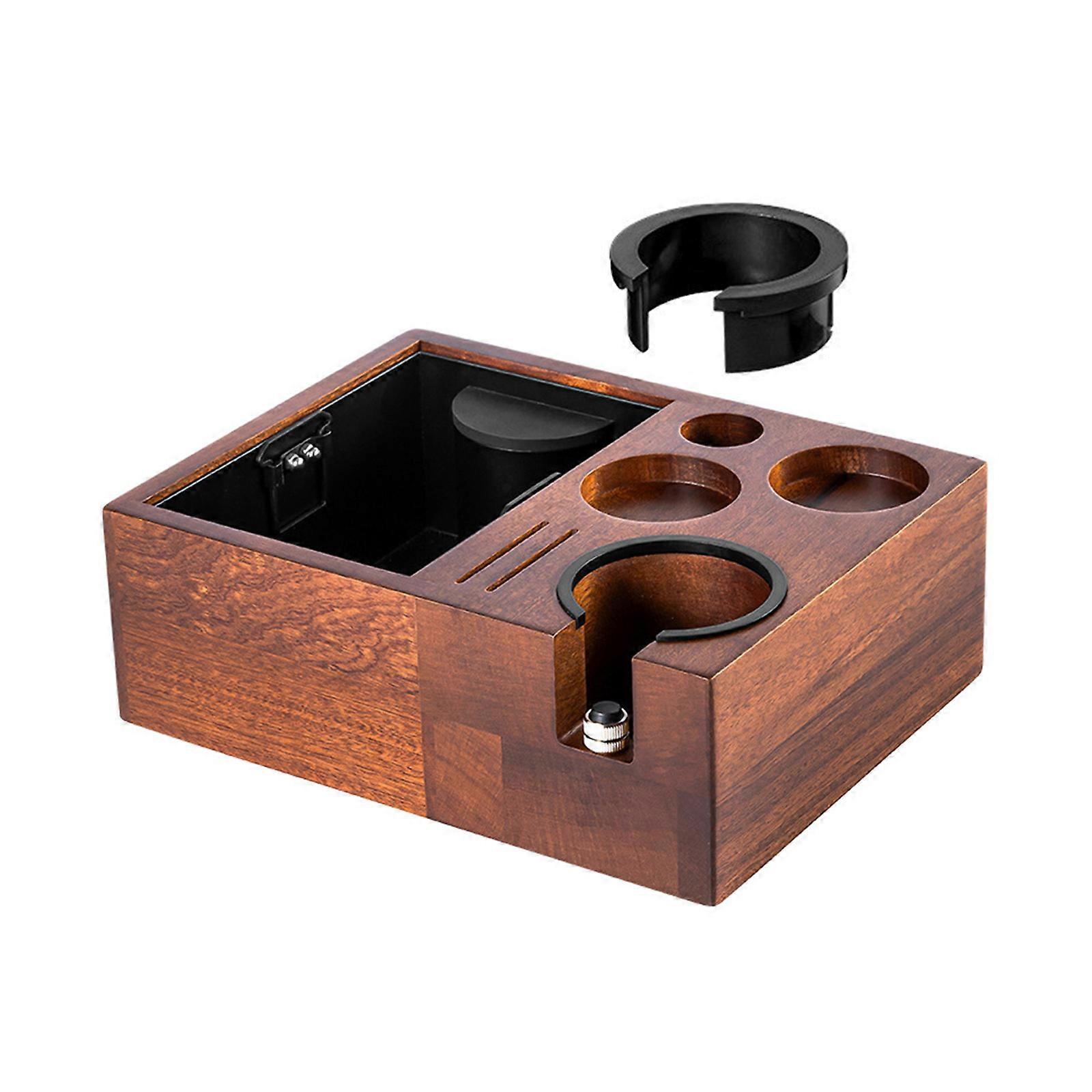Convenient Coffee Station Stand Coffee Brewing Tool Organizer Removable Base Handle Tamper Stand for Coffee Machine