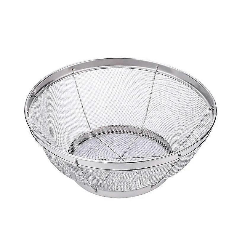 Deep colander for kitchen use 7.5 inches (19 cm)