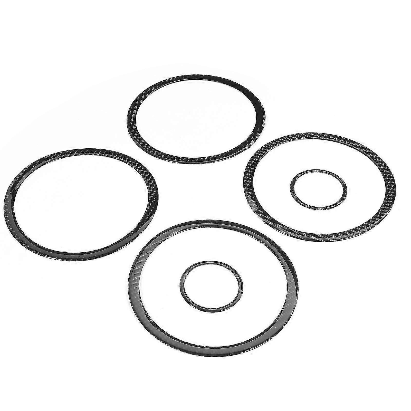 4 pezzi in fibra di carbonio copertura dello specchio LHD per BMW M5 F90 2018-2020