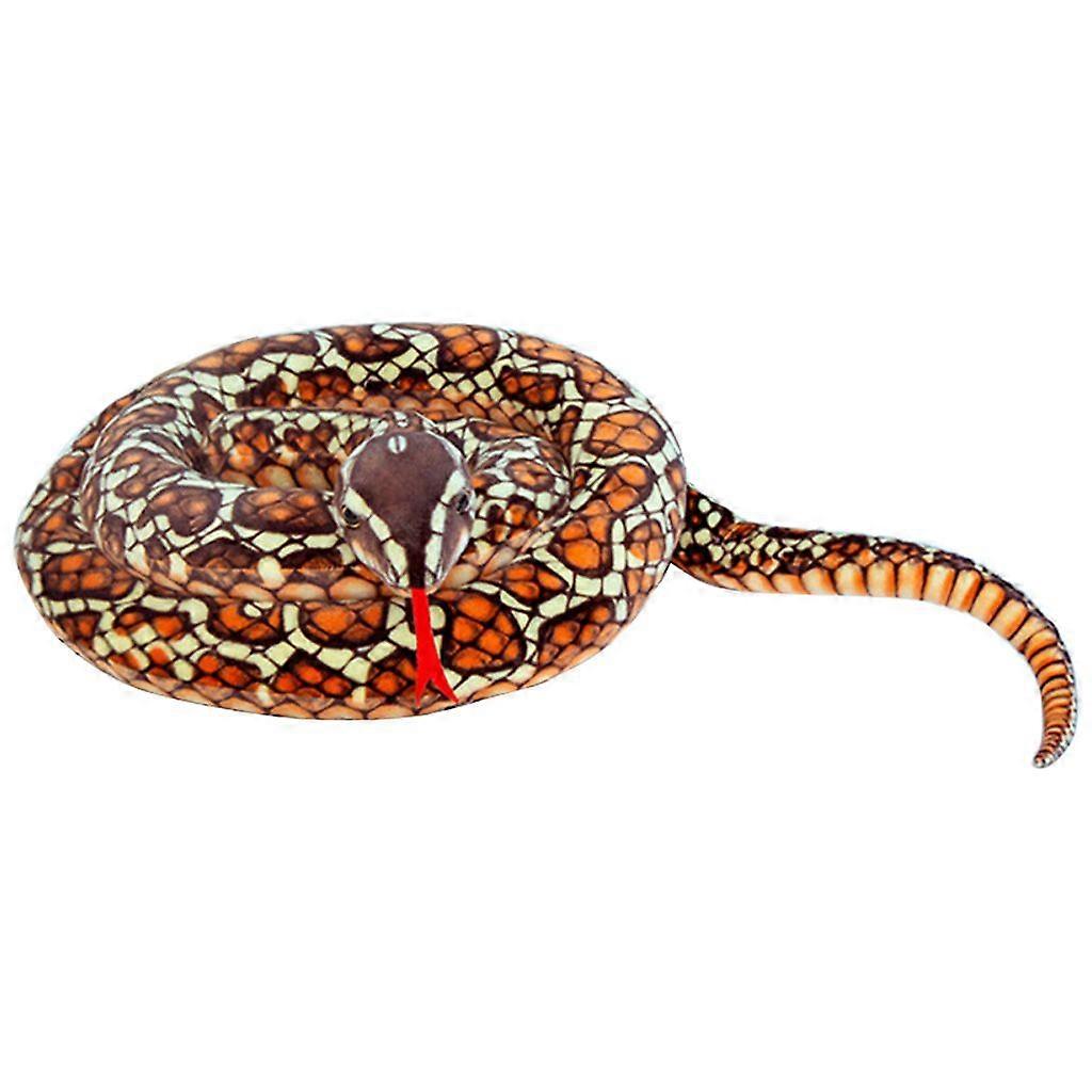 Simulated Plush Made Python Toy Present Solid Toys Interesting Gift