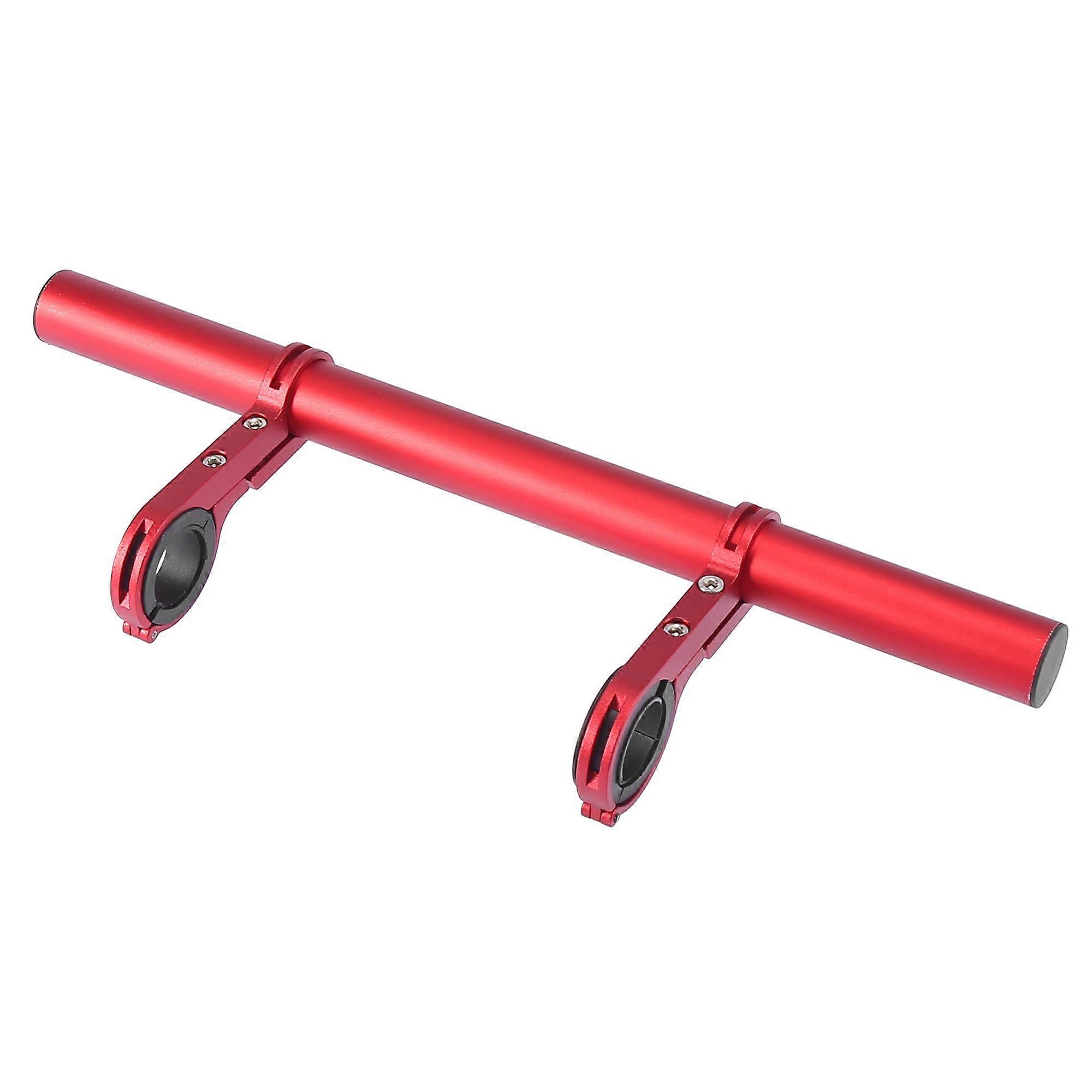 Bicycle Lengthen Aluminum Alloy Double Handlebar Extension Red Bracket