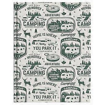 Diario di viaggio per camper : Viaggio in camper Vacanze in roulotte Diario di viaggio in campeggio e taccuino di viaggio avventura