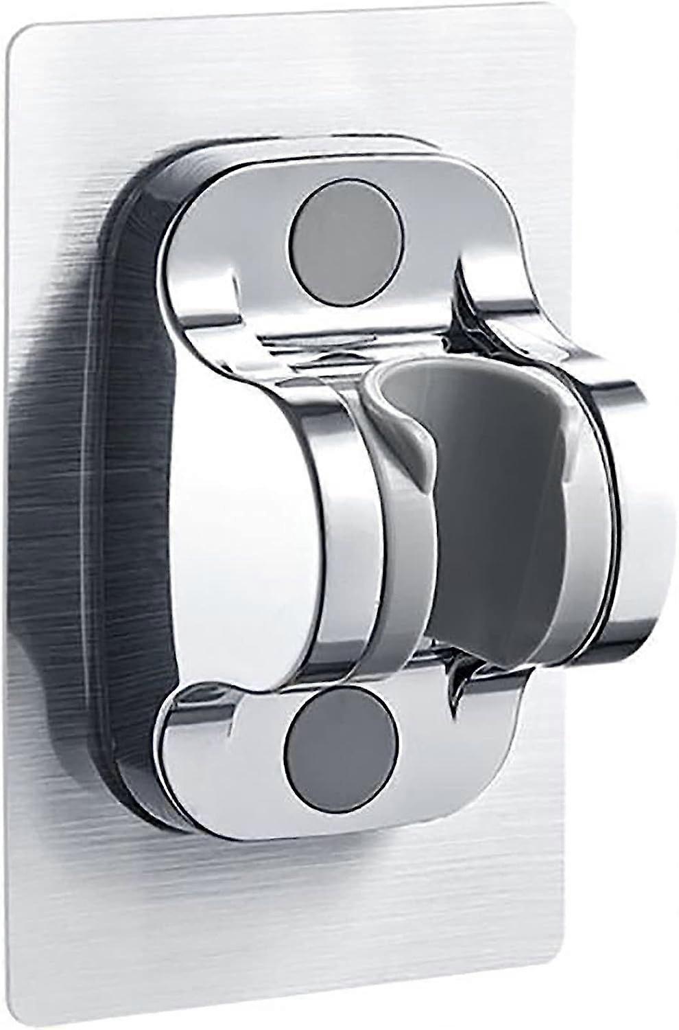 Shower Head Holder Angle Adjustable 12cm Oversized Panel Strong Adhesive