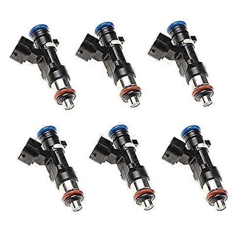 0280158005 Fuel Injectors Set of 6 Compatible with Nissan Maxima Quest Altima Murano 3.5L Engine