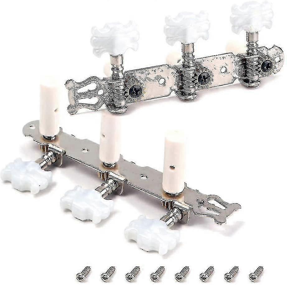 2 Pcs Guitar Machine Heads Tuning Pegs Tuning Keys Tuners For Classical Guitar