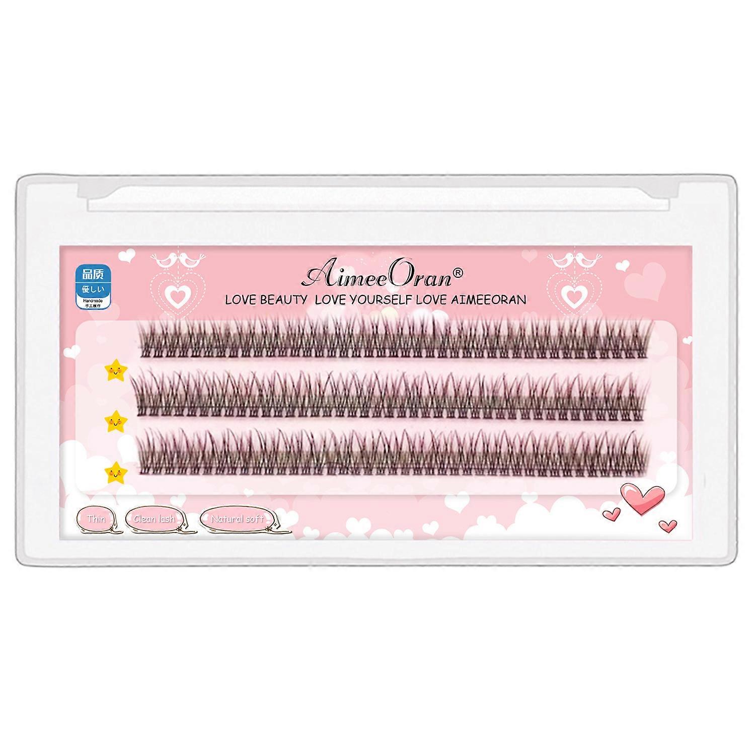 Single Cluster Segmented Eyelashes Lash Clusters Extensions Wispy Lashes